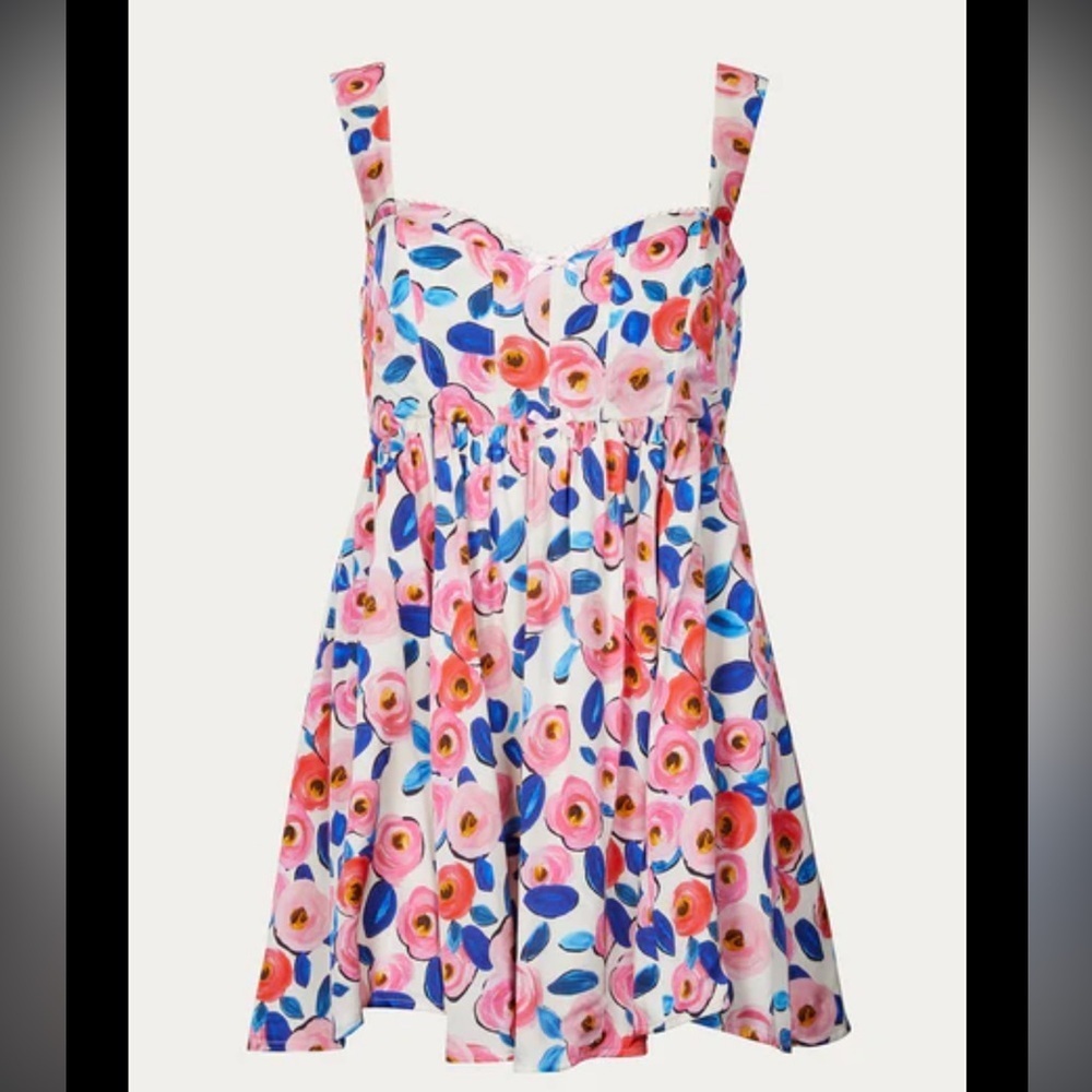 NWT For Love and Lemons Gianna Mini Dress Medium